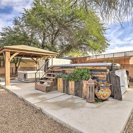 Pet-Friendly Tucson Casita Shared Hot Tub And Porch Villa Exterior foto