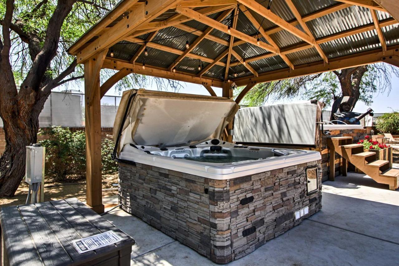 Pet-Friendly Tucson Casita Shared Hot Tub And Porch Villa Exterior foto