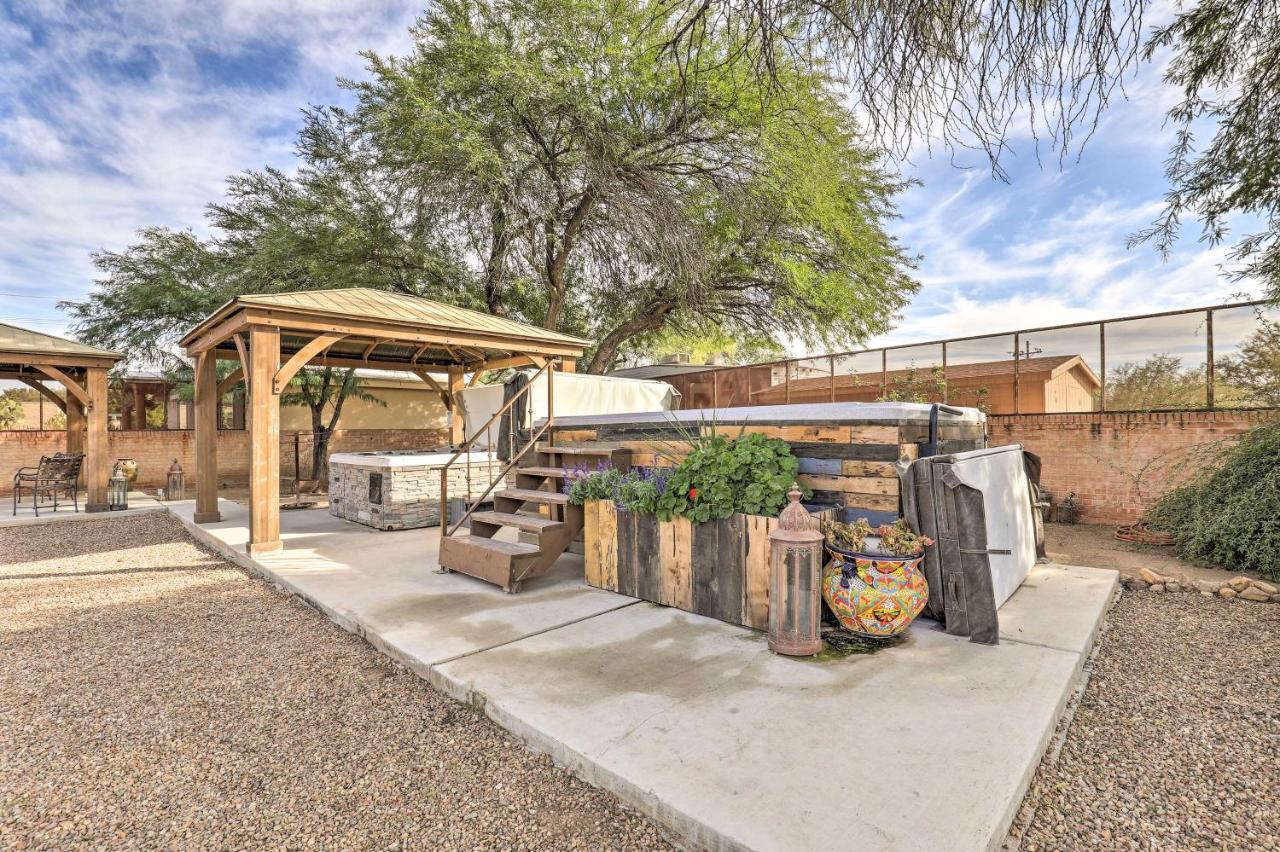 Pet-Friendly Tucson Casita Shared Hot Tub And Porch Villa Exterior foto
