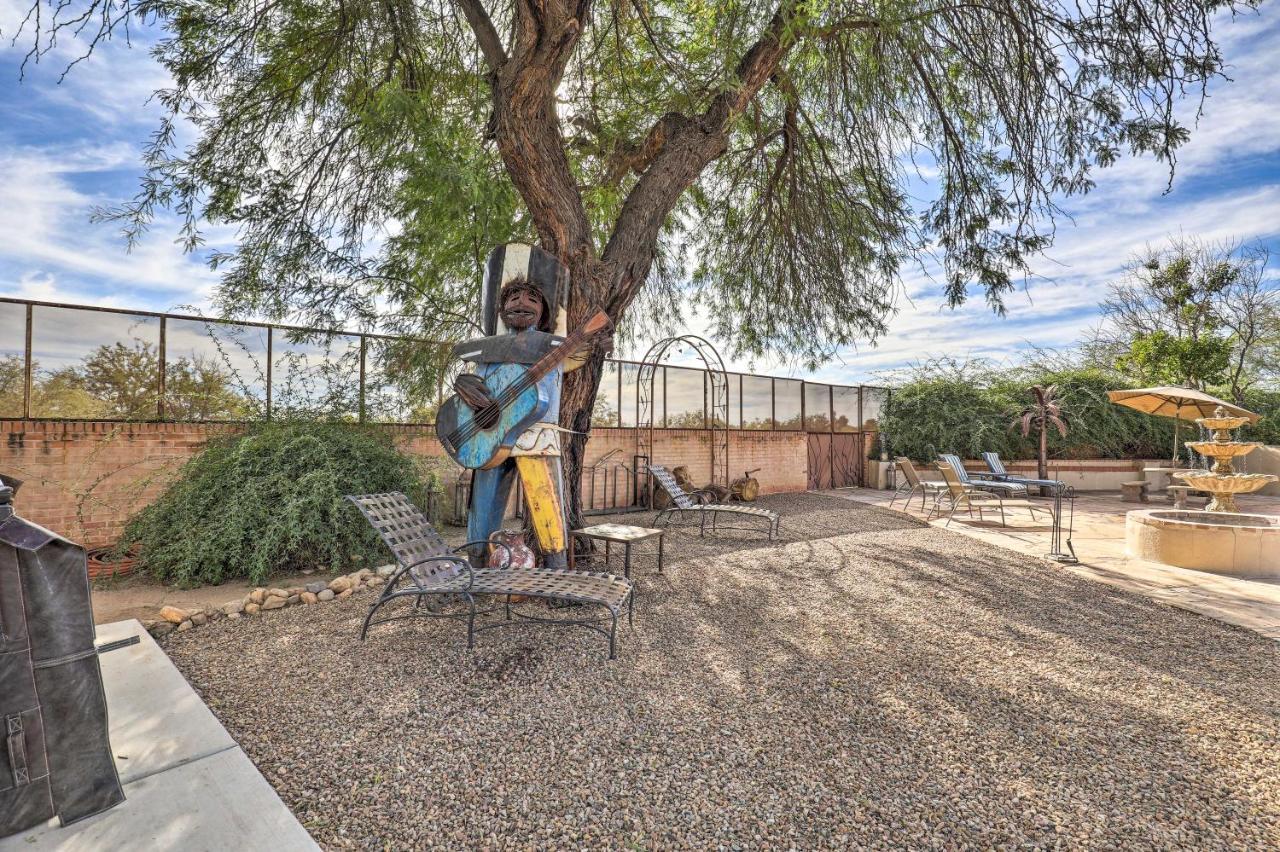 Pet-Friendly Tucson Casita Shared Hot Tub And Porch Villa Exterior foto