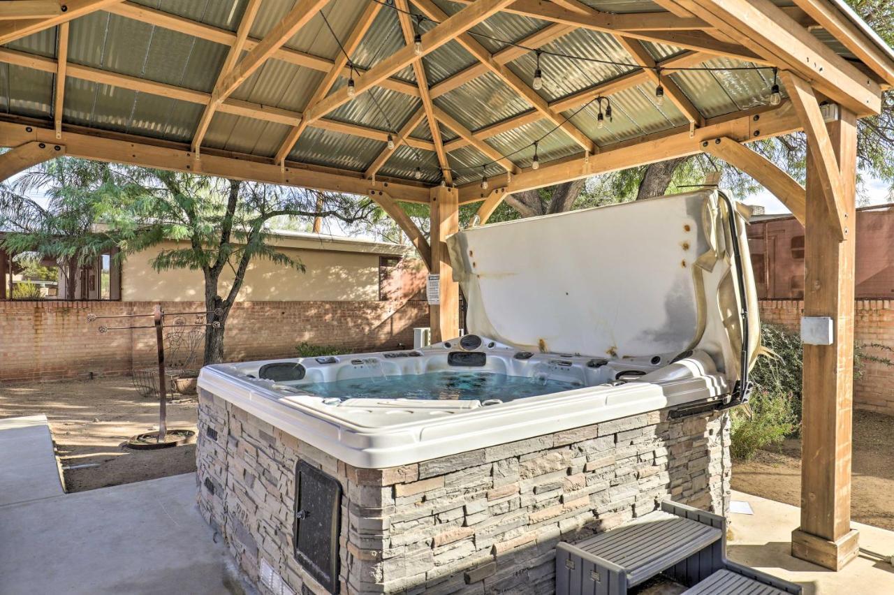 Pet-Friendly Tucson Casita Shared Hot Tub And Porch Villa Exterior foto